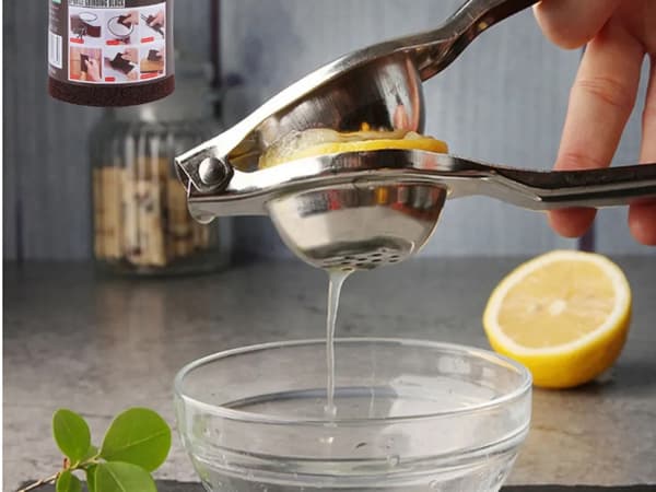 Manuell juicepress för citroner citrusfrukter