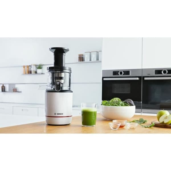 Juicextraktor - BOSCH - MESM500W VitaExtract - Vit/krom - 150 W - 1 hastighet + reversering - syst. säkerhet på locket