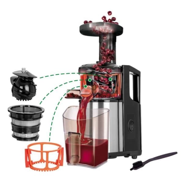 Juicextraktor - MPM - MSO-12M - 150W - 1000ml - 60RPM - Låg hastighet