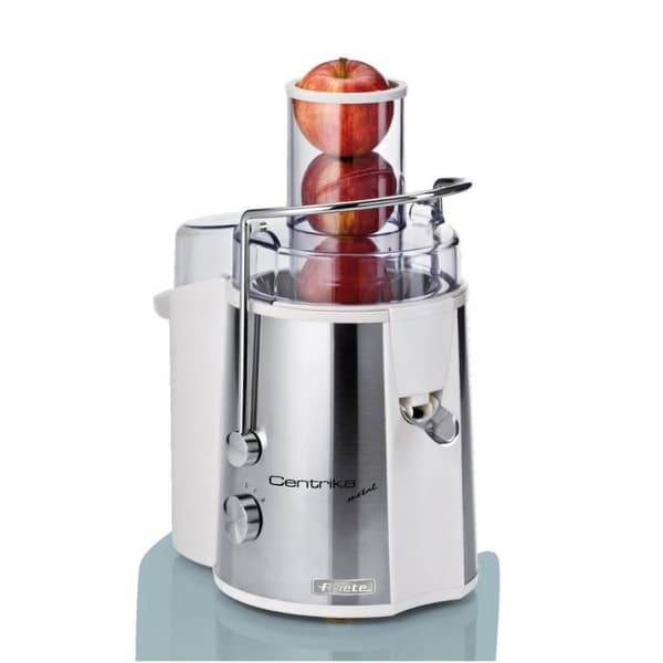 ARIETE 173 Centrika Metallcentrifug - Vit - Stor öppning 75mm - 2 hastigheter - Massauppsamlare