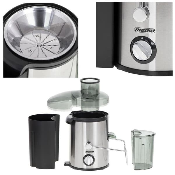 Centrifug - MESKO - MS 4126b - 400 W - 1,5 L - Rostfritt stål