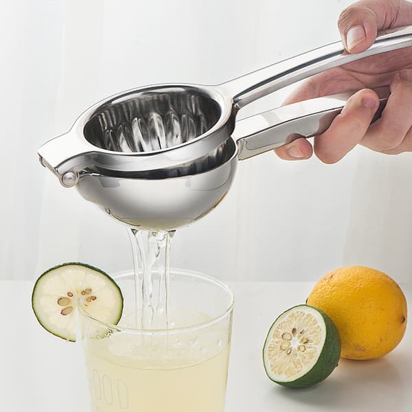 INF Citronpress i rostfritt stål - Manuell citruspress