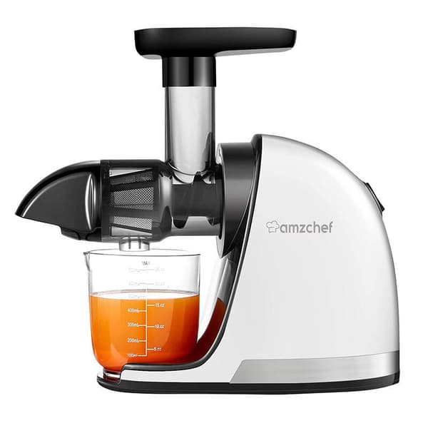 Slow Juicer AMZCHEF 1501-WT (hvit)