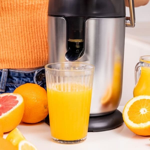 Citruspress - Cecotec - Xqueeze Bullet Pro - 600 W - Elektrisk - Grå