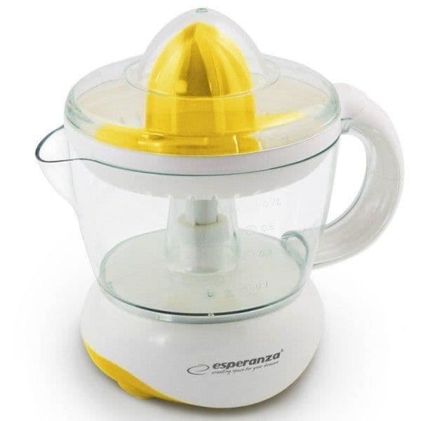 ESPERANZA Juicer 25W 0,7l Vit och gul - EKJ001Y
