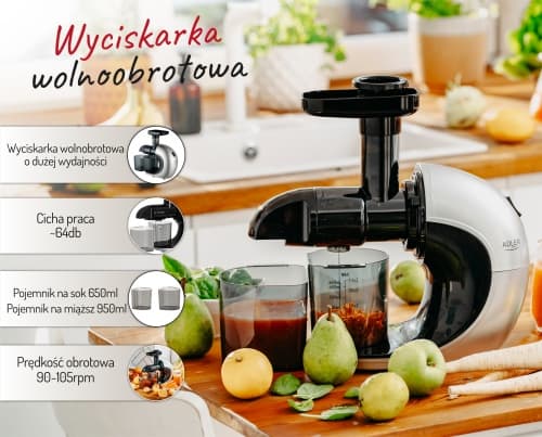 AD 4130 Slow juicer - skruvpressmekanism