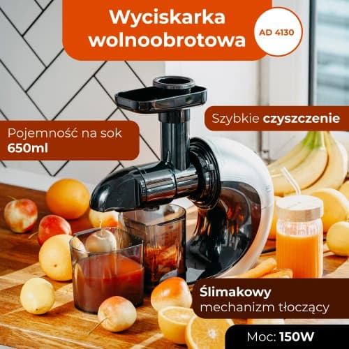 AD 4130 Slow juicer - skruvpressmekanism