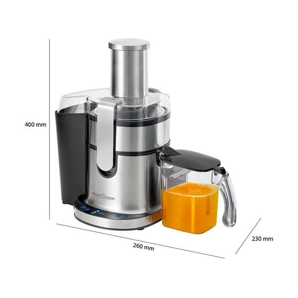 Saftcentrifug - ProfiCook - PC-AE 1156 - Svart - Rostfritt stål - 800 W