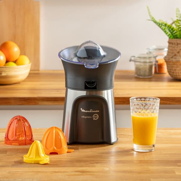 MOULINEX Direct Service citruspress - Rostfritt stål - 3 kottar