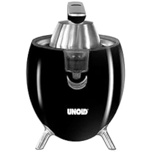 Citruspresse - UNOLD - 78135 - 300 W - Svart - Två koner för citrusfrukter