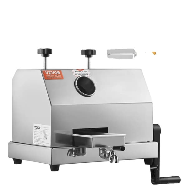 Sukkerørsaftpresser, 110 lbs/t output, Manuel kontrol,110 kg h