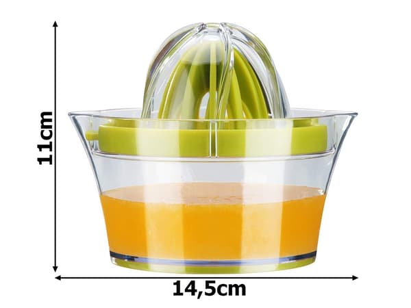 MANUELL JUICEPRESS FÖR CITRONER OCH ANDRA CITRUSFRUKTER 400ml