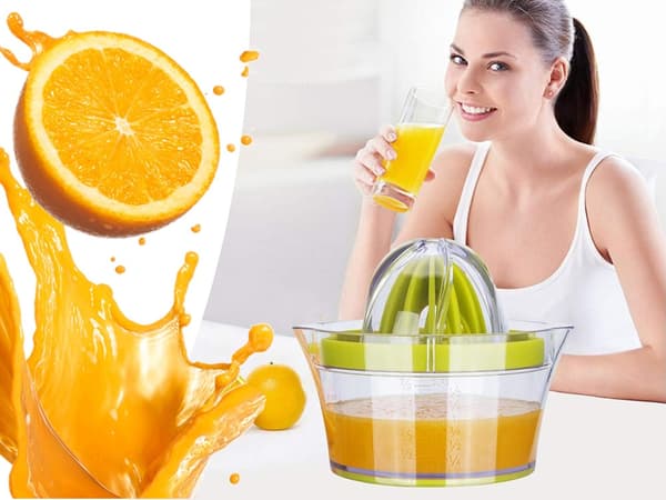 MANUELL JUICEPRESS FÖR CITRONER OCH ANDRA CITRUSFRUKTER 400ml