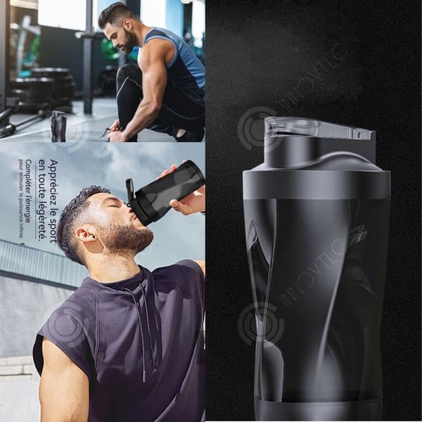 INN Bärbar elektrisk Juice Extractor 700ml sladdlös Juice Cup Blender för Juice Milkshakes Crushed Ice Lätt Smoothie Blender