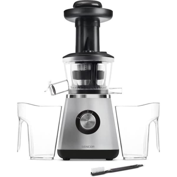 SENCOR SSJ 4041BK Vertikal Juicer - Rostfritt stål
