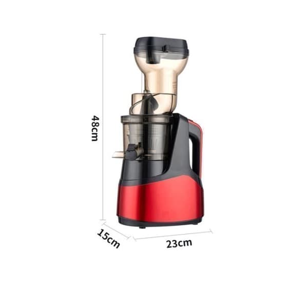 Juicer Juice Extractor automatisk frukt- och grönsaksjuicemaskin stor kaliber multifunktionsjuice och avfallsavskiljare