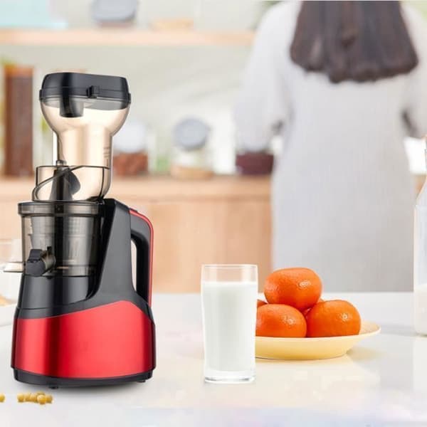 Juicer Juice Extractor automatisk frukt- och grönsaksjuicemaskin stor kaliber multifunktionsjuice och avfallsavskiljare