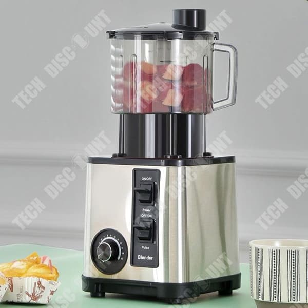 TD® Juice Extractor 3L Multifunktionell Juice Extractor Köttkvarnmixer 3 i 1 med stor kapacitet.