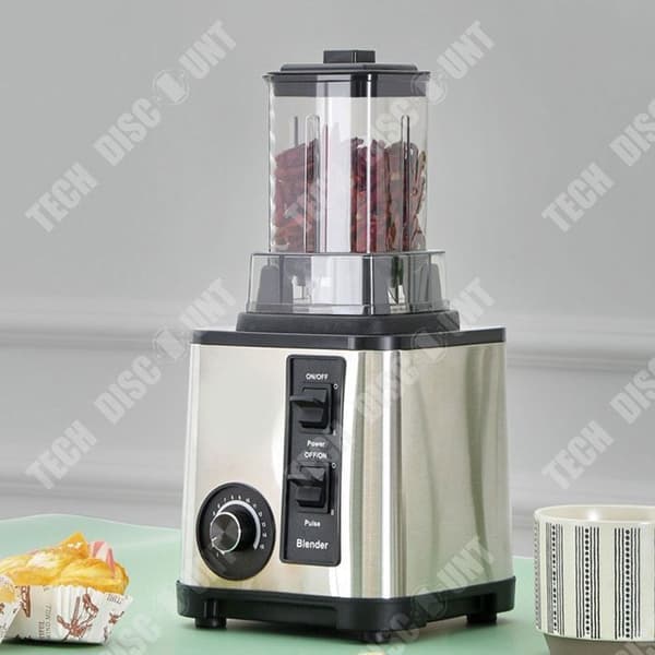 TD® Juice Extractor 3L Multifunktionell Juice Extractor Köttkvarnmixer 3 i 1 med stor kapacitet.