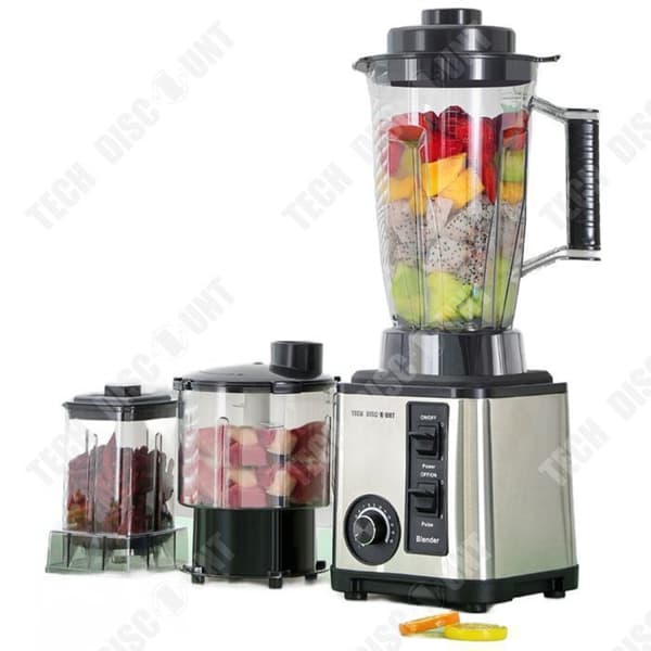TD® Juice Extractor 3L Multifunktionell Juice Extractor Köttkvarnmixer 3 i 1 med stor kapacitet.