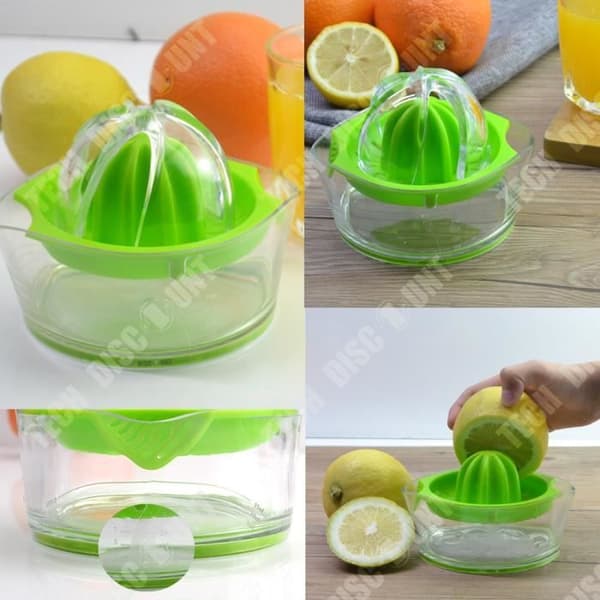 TD® Manuell Juicer Mini Fruktjuice Bra kvalitet Citruspressa Orange Citron Kök Dryck Lunch Pip Vätska