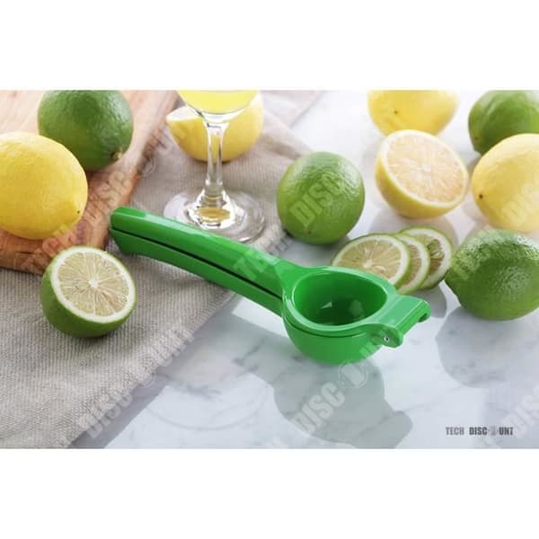 TD® Professional Manual Citrus Juicer Gul Aluminium Citron Hand Juicer Apelsiner Juice Emalj Frukt Grönsaksredskap Kök Cockt