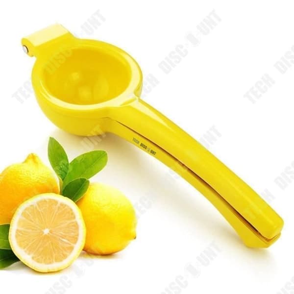 TD® Professional Manual Citrus Juicer Gul Aluminium Citron Hand Juicer Apelsiner Juice Emalj Frukt Grönsaksredskap Kök Cockt