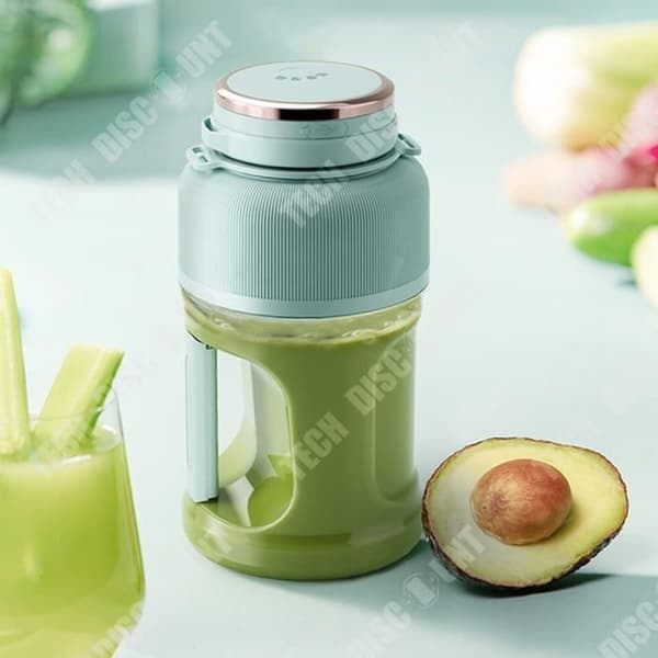 TD® hushålls elektrisk liten juicepress med stor kapacitet Bärbar juicepress sladdlös utomhus elektrisk juicekopp med fem huvuden
