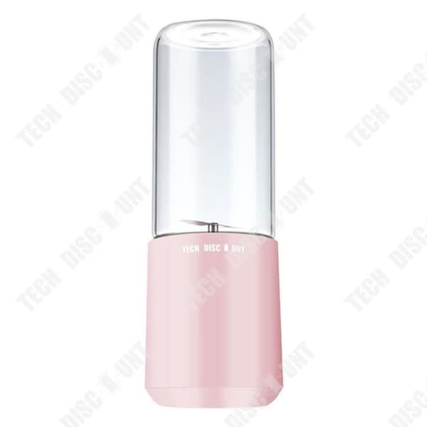 TD® Bärbar Juicer Högbelastning Borosilikatglas 400ml Fruktjuicekopp med stor kapacitet