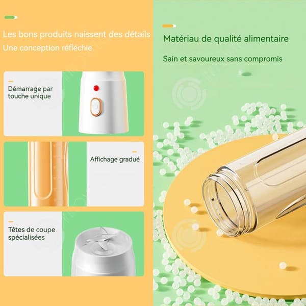 INN Citruspress 450ml PC 40W multifunktionell bärbar elektrisk citruspress för små frukter effektiv hushållsapparat vit