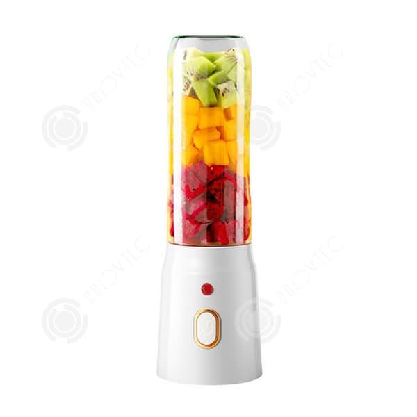 INN Citruspress 450ml PC 40W multifunktionell bärbar elektrisk citruspress för små frukter effektiv hushållsapparat vit