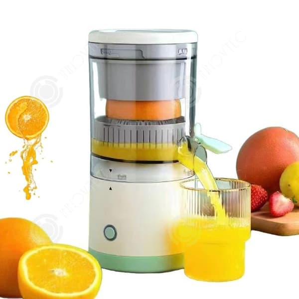 INN Citruspress 600ml 45W hushållsjuicepress bärbar separerad mini multifunktionsblender grön