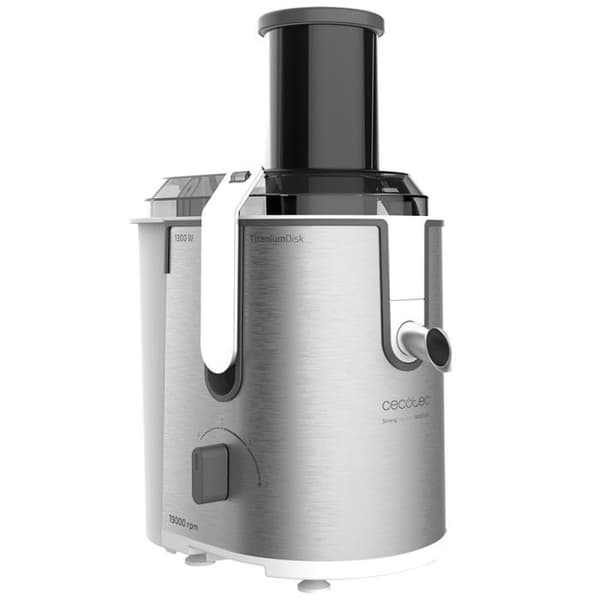 Centrifuge - Cecotec - StrongTitanium 19000 XXL - 1300W - 2 hastigheter - BPA-fri - Grå