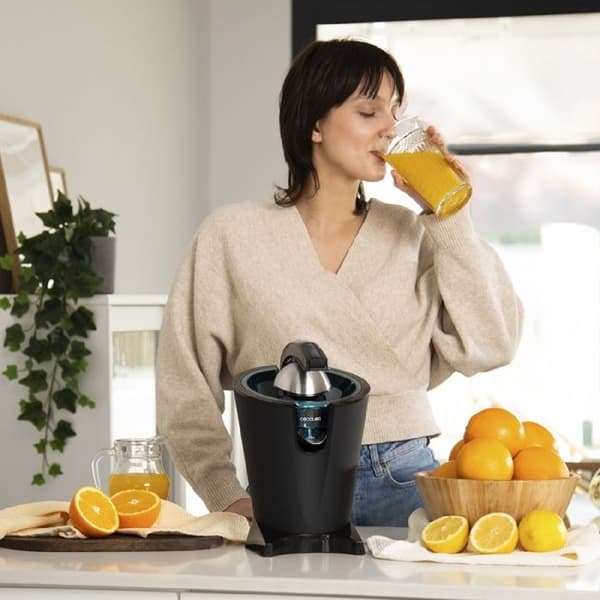 Citruspress - Cecotec - EssentialVita Hyden 600 - 600W - Antidroppsystem - Kompatibel med diskmaskin