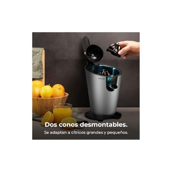 Citruspress - Cecotec - EssentialVita PowerFresh 1000 - 1000 W - Rostfritt stål - Kontinuerlig extrahering
