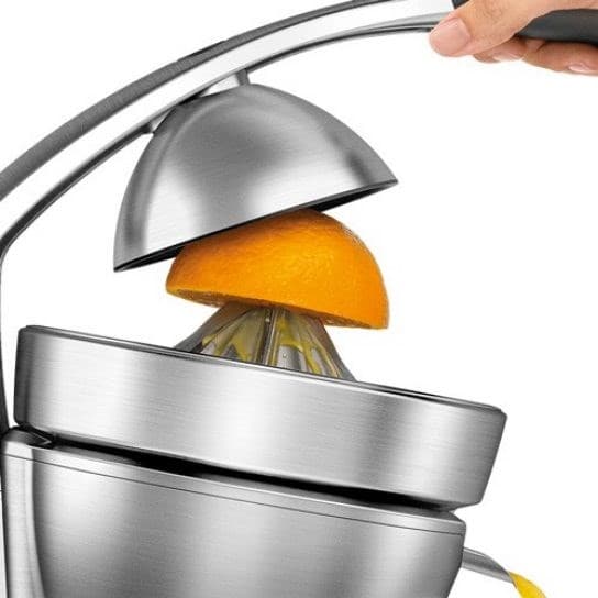 Sage Citrus Press Pro sähköinen sitruspuristin 110 W hopea