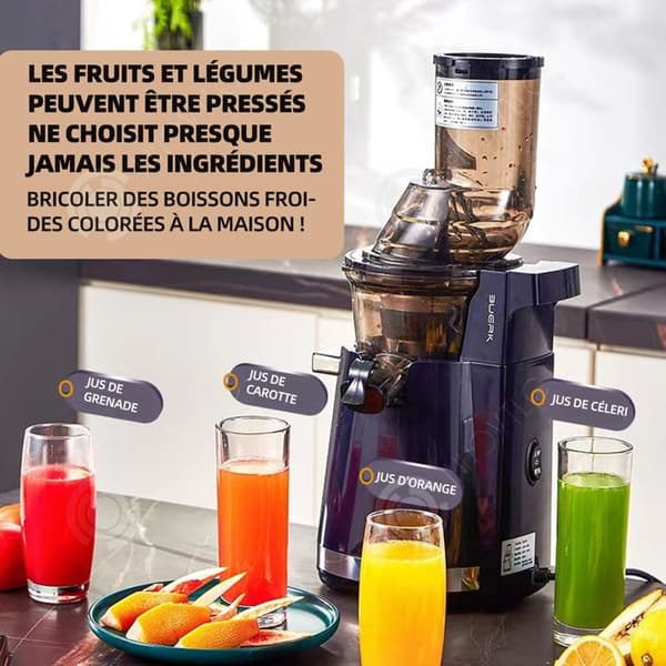 INN Juicextraktor 250w helfruktjuicextraktor kalljuicextraktor, halkfria fötter