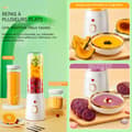 Miniatyrbild 4 av 4: INN Petit vertikal juice extractor uppladdningsbar 500ml citruspress trådlös bärbar mini blender smoothie blender för resor