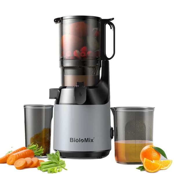 Kallpressad juicepress, 130 mm inmatningsöppning, hög juiceutbyte,SJ-023, 220-240V, EU