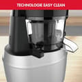 Miniatyrbild 5 av 6: MOULINEX Juice &amp; Clean Juicextraktor, Easy Clean-teknik, Kallpressning, Justerbar massa, Pekskärm ZU420E10
