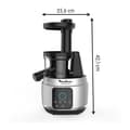 Miniatyrbild 6 av 6: MOULINEX Juice &amp; Clean Juicextraktor, Easy Clean-teknik, Kallpressning, Justerbar massa, Pekskärm ZU420E10