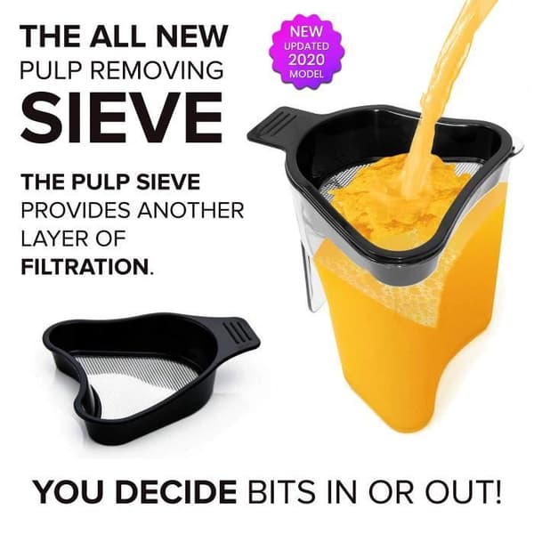 Långsamtuggande frukt- och grönsaksjuicer Slow Juicer Färska juicer och hälsosorbetglass