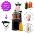 Miniatyrbild 1 av 4: Långsamtuggande frukt- och grönsaksjuicer Slow Juicer Färska juicer och hälsosorbetglass