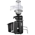 Miniatyrbild 2 av 4: CONCEPT LO7027 FRESH, Juicextraktor, XXL HALS (7,2 cm), svart färg, två hastigheter, 1000 w, 16 800 rpm