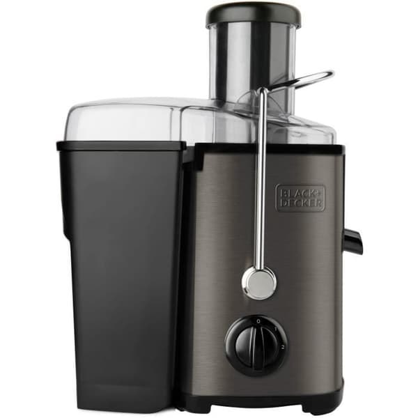 BLACK & DECKER BXJE600E juicepress - 600W - 2 hastigheter - Kompatibel med diskmaskin