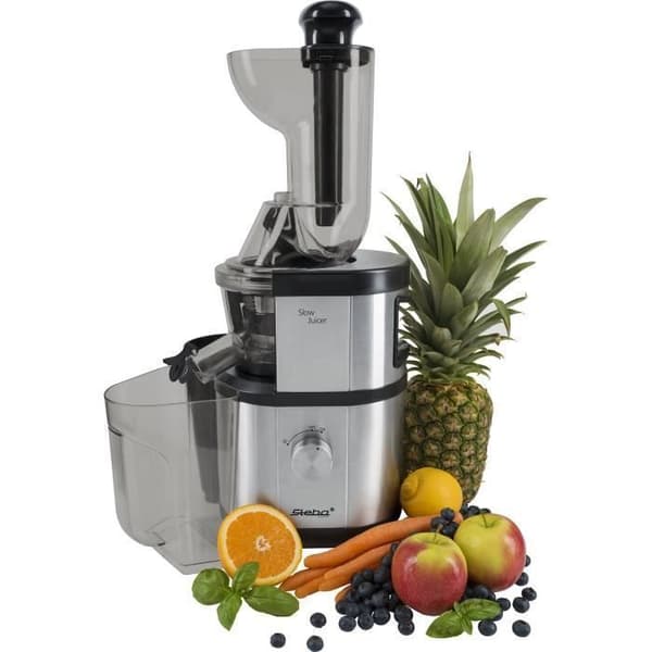 Juicextraktor - Steba - E 400 - 400 W - Hög effekt - Grå färg