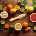 Miniatyrbild 3 av 4: Citruspress - Creative Home - Manuell apelsinpress - Citronpress i trä - 16 x 3,5 cm