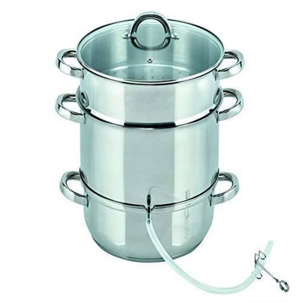 Juice extractor - ELO - 99133 - Rostfritt stål 18/10 - Liten hushållsapparat - Grå