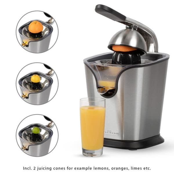 Slow juicer - ProfiCook - PC-ZP 1154 - Svart - Rostfritt stål - 160 W