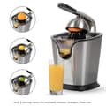 Miniatyrbild 4 av 6: Slow juicer - ProfiCook - PC-ZP 1154 - Svart - Rostfritt stål - 160 W